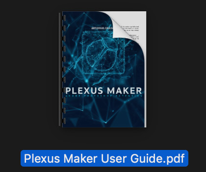 Plexus Maker Photoshop user guide